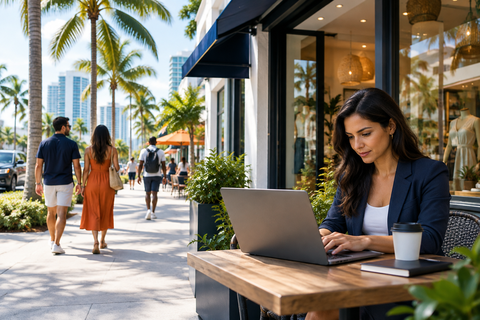 Miami business district representing local SEO planning for area businesses.
