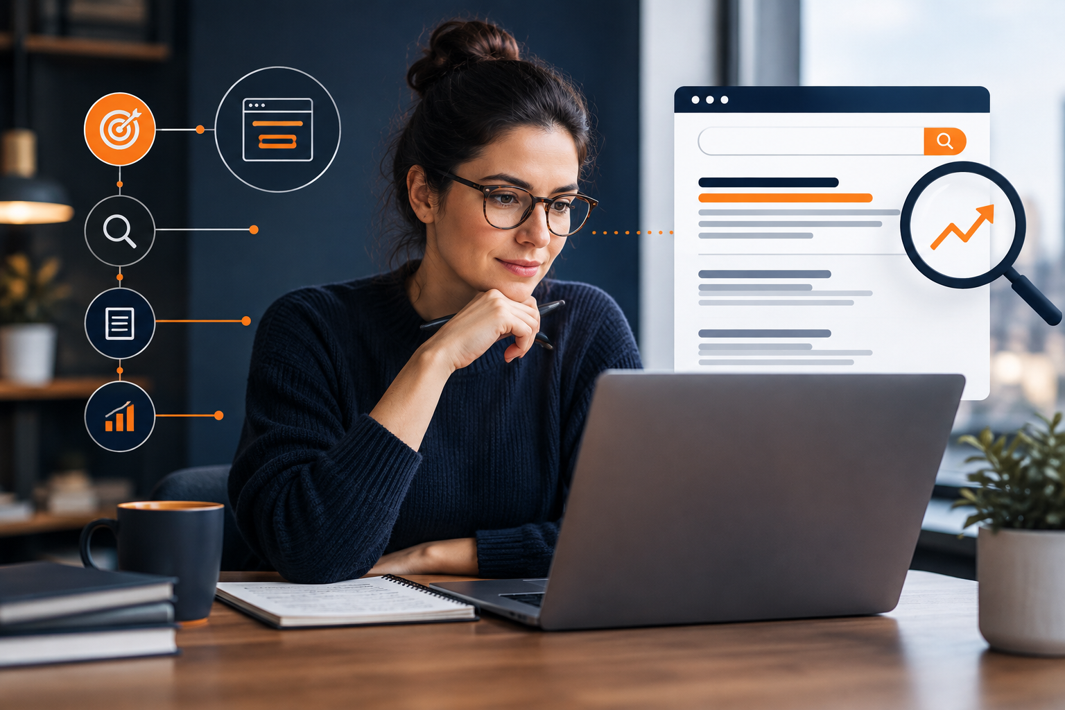 Developer checking page routes and rendered content for a single-page application