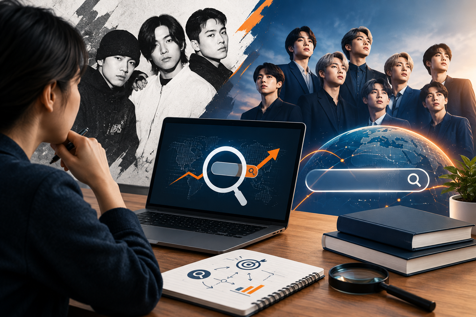 Illustration of Seo Taiji and BTS’s 2017 collaboration